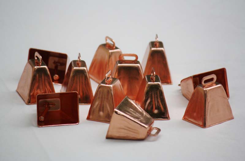 Small Copper Cow Bells